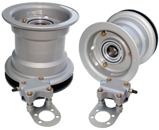 Grove aircraft 6 inch wheel and brake assembly