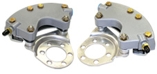 Grove dual piston aircraft brake caliper